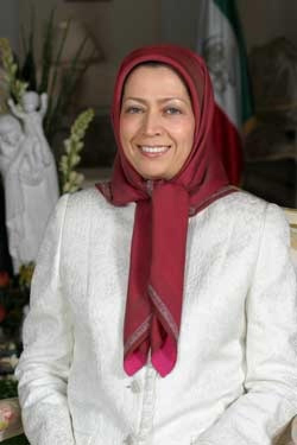 Maryam Rajavi.