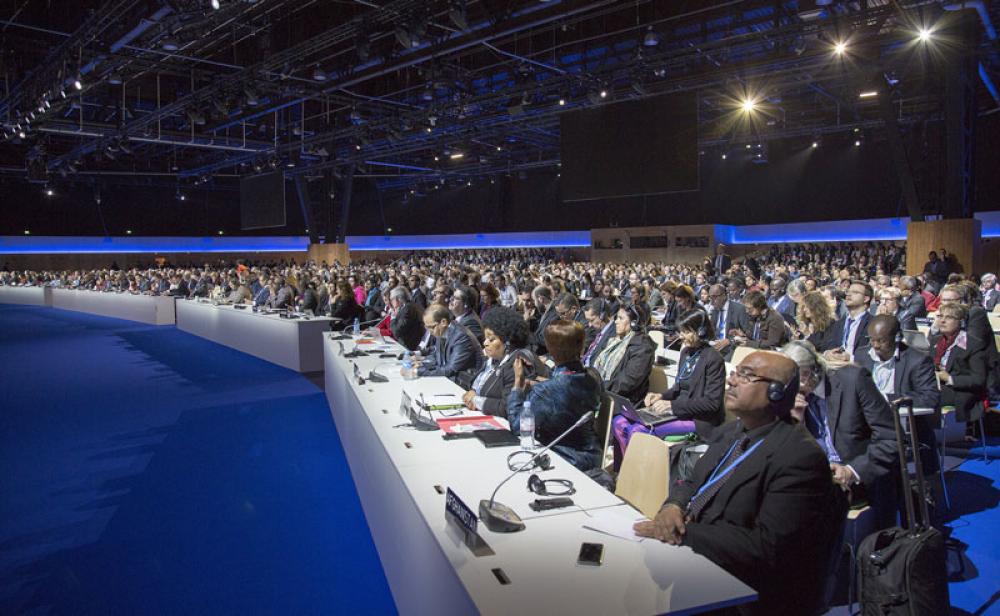 Pariisin komitean istunto joulukuussa 2015