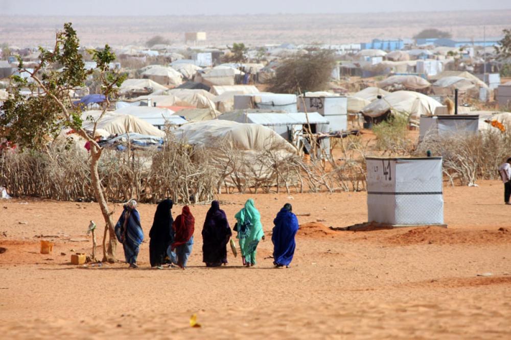 Pakolaisia Malissa Mauritaniassa