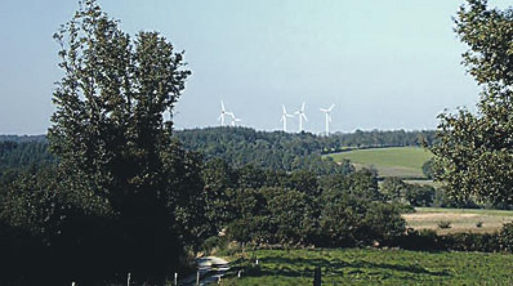 Ranskalaisia tuulimyllyjä Bretagnessa.