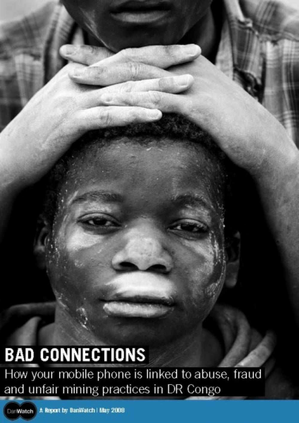 Raportin kansikuva, jossa kongolainen lapsi.