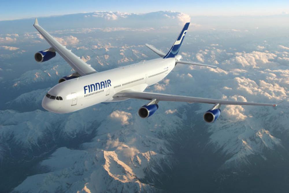 Finnairin kone.