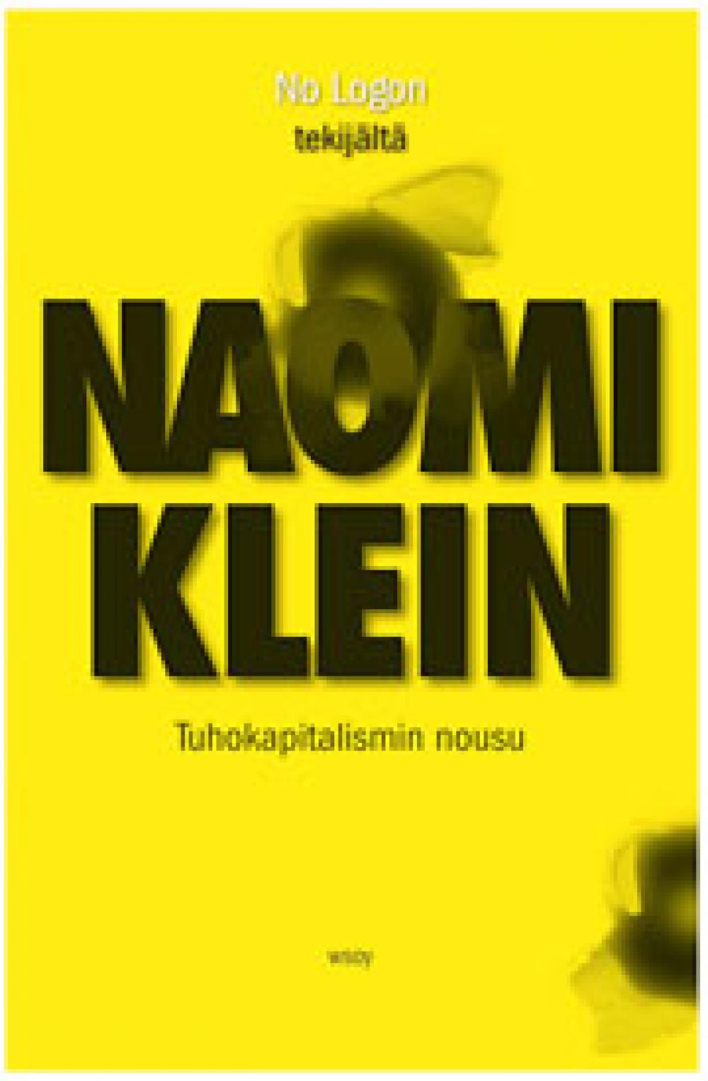 Naomi Kleinin kirjan kansi.