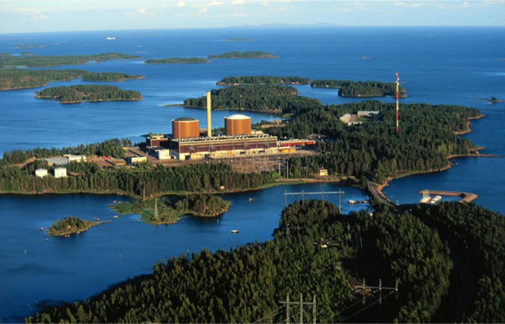 Fortumin ydinvoimala Loviisassa.
