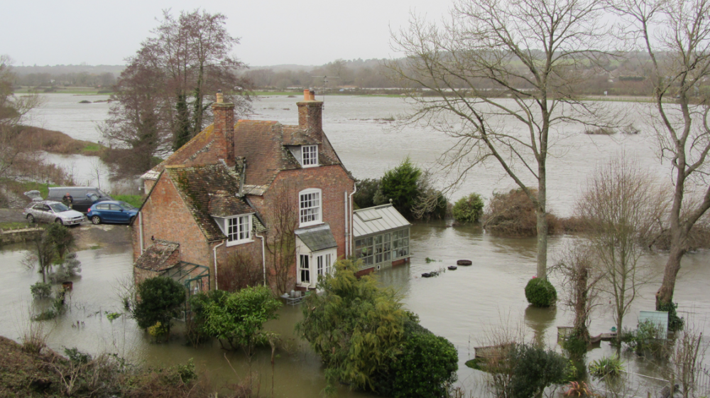 Tulva Englannissa.