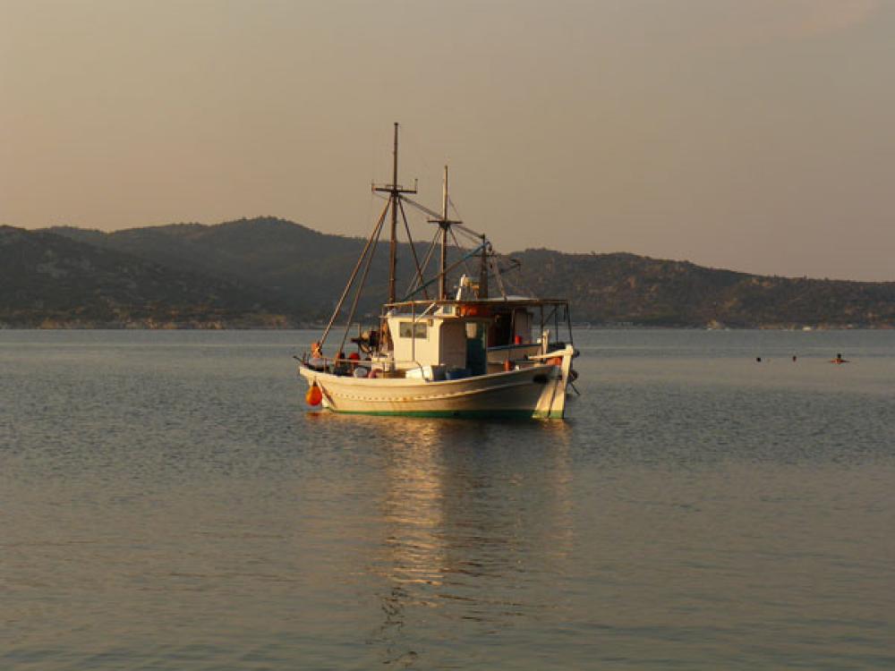 Kalastusalus Kreikassa.