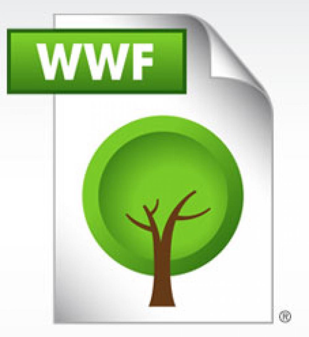 WWF-tiedoston logo.