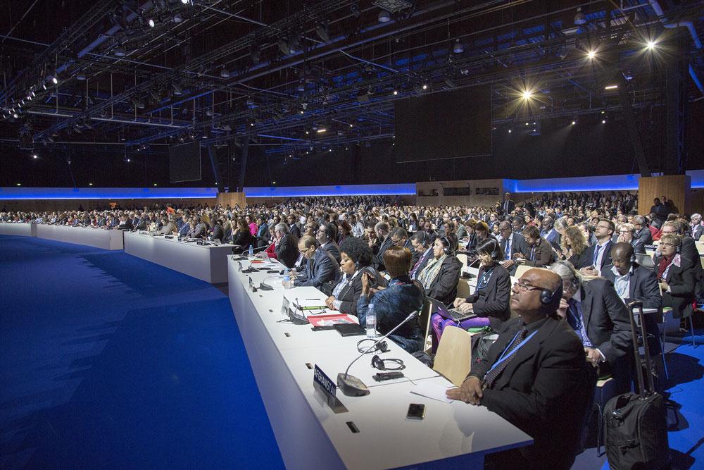 Pariisin komitean kokous joulukuussa 2015